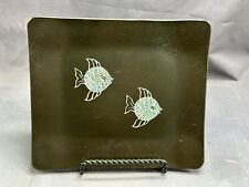 Vintage VTG Couroc Tray Monterey Mid Century Mosaic Inlaid MCM Abalone RARE picture