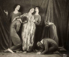 Mary Wigman and her company Vienna 1920s OLD PHOTO picture