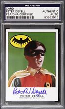 1965 Peter Deyell Batman Screen Test Signed Slabbed Card (PSA/DNA) “Solo” picture