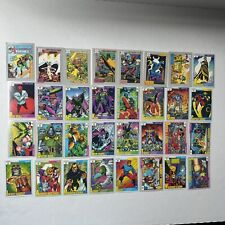 Vintage 1991 Marvel Universe Series 1 & 2 SUPER HEROES Trading Cards Lot of 125 picture