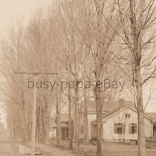 1900s RPPC Main Street Looking West Catholic Church Williamstown NY Postcard picture