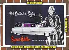 Metal Sign - 1952 Superior-Cadillac Hearse- 10x14 inches picture