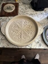 Vintage Cookie Mold Flowers And Lace picture