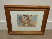 Disney’s~ Pluto’s Housewarming 1947~ Mounted & Framed Coloured Print picture