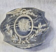 vintage blue incolay stone box picture