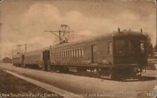 Oakland,CA New Southern Pacific Electric Train Alameda County Railroad Postcard picture