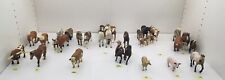 Schleich & PAPO Lot Of 32 Horses & Farm Animals 1995-2014 Some Retired Rare picture