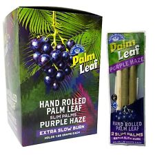 Royal B - Slim Palms -  Hand Rolled Palm Leafs - Purple Haze (Box of 24) picture