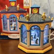 🚨 Lemax Pavillon Penguins House Zoo Carnival 84823 Retired Village Collection picture