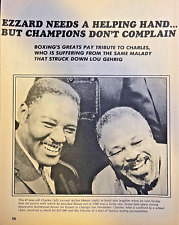 1969 Boxer Ezzard Charles Suffering From Lou Gehrig Disease picture