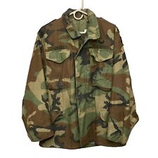 US Army Field Coat 6th Infantry Air Assault Cold S Short Winfield Woodland Camo picture