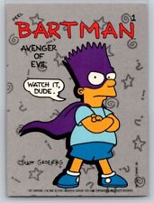 1990 Topps The Simpsons Stickers Bartman #1 Rookie Rc picture