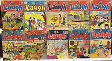 Archie Series Laugh Vintage 20 Cents or Less Comic Book Lot of 10 picture