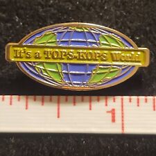 Its a TOPS KOPS World employee souvenir advertising Lapel Pin Tie Tack picture