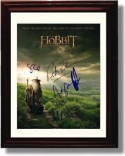 8x10 Framed Cast of the Hobbit Autograph Promo Print - The Hobbit picture