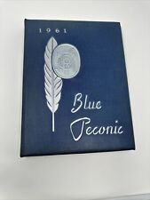 Vintage 1961 Riverhead NY High School Yearbook Blue Peconic Long Island VG Cond picture
