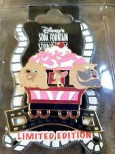 Gently Pre-owned DisneyDSF Lady & the Tramp Ice Cream Train Peg, Pedro &Bull Pin picture
