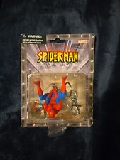 2002 Marvel Spider-Man Keychain / Keyring Web Climber Playfully Yours Sealed picture