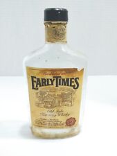EARLY TIMES  1 Pt Whiskey Bottle Louisville Ky  Vintage EMPTY picture