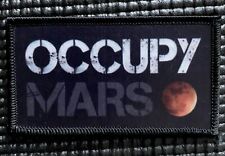 SPACEX OCCUPY MARS PATCH - 3.5” X 1.5” picture
