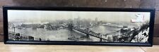 Antique Yard Long Photo Of The 1936 High Water Mark Flood Pittsburgh, Penna.  picture