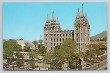 Postcard Temple Square Salt Lake City picture