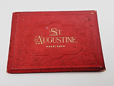 Rare Very Early 20th Century Hard Cover Souvenir Folder of St. Augustine. FL picture
