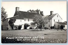 New Haven Connecticut CT Postcard RPPC Photo Pardee Morris House c1940's Vintage picture