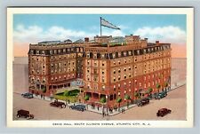 Atlantic City NJ, Craig Hall on Illinois Ave New Jersey 1930's Vintage Postcard picture