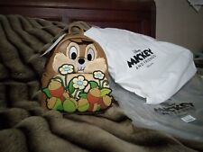 DISNEY OFFICIALLY LICENSED CHIP & DALE SHOULDER BAG BABY BACKPACK NWT BROWN... picture