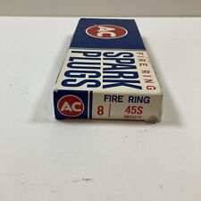Vintage AC spark plugs 45s Fire Ring w/copper compression ring pre 1970 #5612371 picture