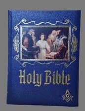 VTG 1971 Masonic Free Masons Holy Bible KJV Red Letter Edition Master Reference  picture