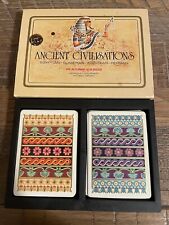 Fournier Ancient Civilizations Egyptian Sumerian Assyrian &Persian Playing Cards picture