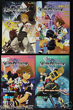 JAPAN novel LOT: Kingdom Hearts II vol.1~4 Complete Set picture