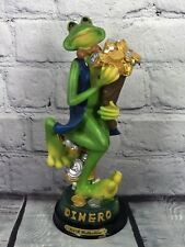 vtg KVB Collection whimsical frog of Dinero sculpture 9'' tall picture