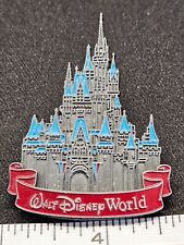 Disney Pin Trading Walt Disney World Cinderellas Castle Pewter Magic Kingdom WDW picture