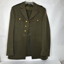 WW2 Army Regulation Officers Jacket 44th Infantry And 5th Infantry Patches picture