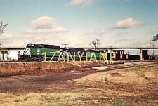 TTF19 TRAIN SLIDE Railroad MAIN Line BN BURLINGTON NORTHERN MONROE LA Louisiana picture