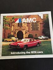 AMC  Introducing the 1974 cars  American Motors   dealer brochure  picture