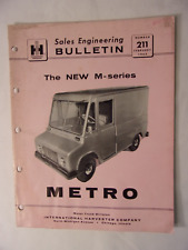 1965 INTERNATIONAL IH TRUCKS BROCHURE BULLETIN M SERIES METRO  picture