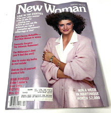 New Woman Magazine February 1986 Astronaut Christa McAuliffe Interview Rare NASA picture