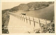 Postcard RPPC New Mexico 1920s Elephant Butte Dam River Grande 23-1972 picture