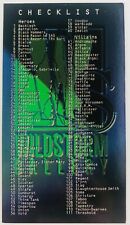 1995 Wildstorm Gallery Widevision Trading Card #138 Checklist picture