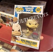 Funko Pop Disney Parks Exclusive Sepia Donald Duck 90th 1471 Vinyl Figure picture