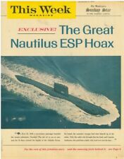 This Week Magazine September 8 1963 Nautilus ESP Hoax Earl Ubell Tyrone Guthrie picture
