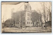 c1910's Capitol Construction Brookings South Dakota SD RPPC Photo Postcard picture