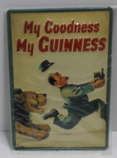 My goodness my GUINNESS Lion Chasing Embossed Metal Sign 8