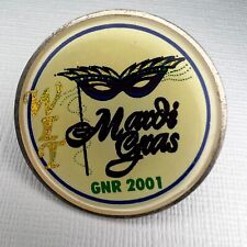 Vintage Lapel Pin Winnebago WIT Mardi Gras GNR 2001 RV Celebration Memorabilia picture
