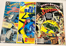 DC Secret Origins 1986 Series Comic Books #1 #2 #5 Lot of 3 picture