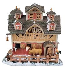 Lemax Enchanted Forest GARNERS BEEF CATTLE House 2004 Cgristmas Village 289-2355 picture